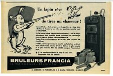 1955 bruleurs francia d'occasion  Expédié en Belgium