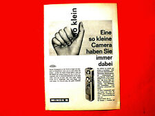 1965 publicité magazine d'occasion  Expédié en France