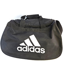 Usado, Bolsa de viagem Adidas pequena jovem adulto preta alça de ombro alça treinamento esportivo comprar usado  Enviando para Brazil