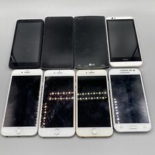 Used, iPhone Samsung Android LG HTC ZTE Cell phone lot of 8 Parts Repair for sale  Shipping to South Africa