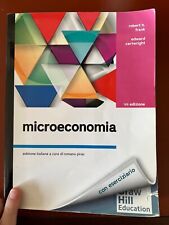 Manuale microeconomia vii usato  Milano