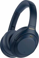 Sony WH-1000XM4 Wireless Noise-Cancelling Over-the-Ear Headphones Midnight Blue for sale  USA