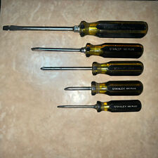 Lote de ferramentas Stanley 100 Plus 5 peças conjunto de chaves de fenda com fenda/Phillips comprar usado  Enviando para Brazil