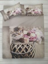 Lenzuola copriletto gattini usato  Fusignano