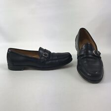 Allen Edmonds Fairmont Pinch Buckle Loafer Black Mens 10 B Dress Casual Shoe USA for sale  Shipping to South Africa