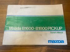 Mazda b1600 b1800 for sale  BERKHAMSTED