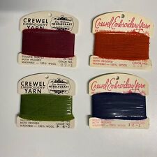 Vintage wool crewel for sale  Clifton