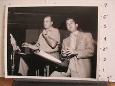 Foto de TV CBS 1950 PERRY COMO SHOW estúdio ensaio diretor musical comprar usado  Enviando para Brazil