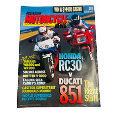 Australian Motorcycle News Magazine Vol 40 No 24 Mayo 1991 segunda mano  Embacar hacia Mexico