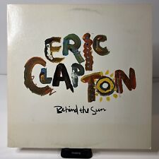 Eric Clapton "Behind The Sun" 1985 LP de vinil, Duck / Warner Bros Monarch Press quase perfeito comprar usado  Enviando para Brazil