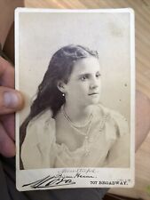 Used, Rare Bijou Heron CABINET CARD PHOTO VICTORIAN ERA CHILD ACTRESS for sale  Shipping to South Africa