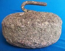 Antique curling stone for sale  ALLOA