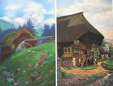 Künstler schwarzwaldhaus 1914 gebraucht kaufen  Firnhaberau,-Hammerschm.