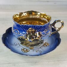 Vintage blue gold for sale  Dixon