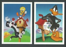 1997-2000 Ux 281 Conjunto De 4 Estado perfeito Looney Tunes Cartões Postais Selo Impresso W/20c comprar usado  Enviando para Brazil