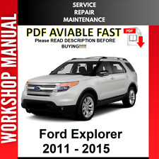 Ford Explorer 2011 2012 2014 2015 servicio manual taller de reparación segunda mano  Embacar hacia Argentina