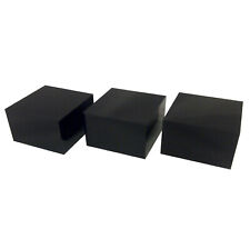 Black acrylic blocks for sale  CHELMSFORD