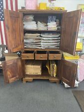 beautiful carved armoire for sale  Rockville