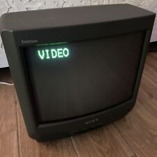 Televisor vintage para juegos retro Sony Trinitron KV-13M20 13" para Nintendo Sega PS2 y más segunda mano  Embacar hacia Argentina