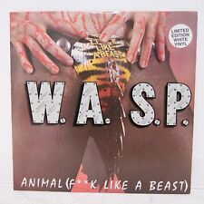 WASP / ANIMAL (F**K LIKE A BEAST) PRENSAGEM FRANCESA 12" CERA BRANCA comprar usado  Enviando para Brazil