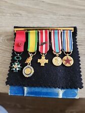 Barrette médailles militaires d'occasion  Le Blanc-Mesnil