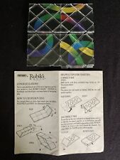1986 Matchbox Rubiks Magic Puzzle Link the Rings juego láser de cerebro segunda mano  Embacar hacia Argentina