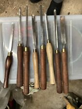Woodturning chisels used for sale  ROTHERHAM