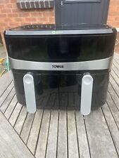 Tower Vortx 9L Dual Basket Air Fryer - Black T17088 DAMAGED for sale  Shipping to South Africa