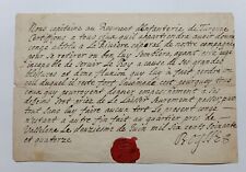 1674 lettre congé d'occasion  Issy-les-Moulineaux