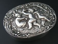 Snuff box silver for sale  Shipping to Ireland