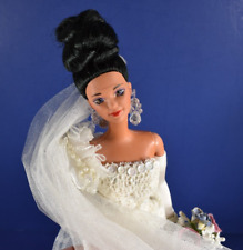 Loja de Noivas Protótipo Vestido de Noiva Designer Boneca Barbie TW Joelho Dobrado OOAK-6 comprar usado  Enviando para Brazil