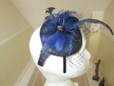 Black fascinator headband for sale  TWICKENHAM