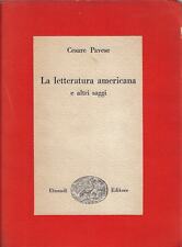 Pavese cesare..la letteratura usato  Italia