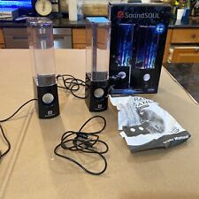 SoundSOUL  LED Magic Dancing Water Speakers USB Powered NEW IN BOX for sale  Shipping to South Africa