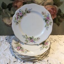 6 X Royal Albert Moss Rose Side/Tea Plates 15.5cm -1st Quality for sale  Shipping to South Africa