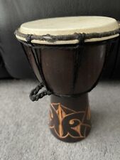 Handmade Wooden African Drum Djembe Genuine Made in Ghana for sale  Shipping to South Africa