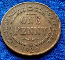 Monnaie one penny d'occasion  France