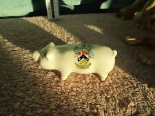 Crested china pig for sale  RENFREW