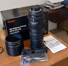 SIGMA 150-500mm f/5-6.3 APO DG OS HSM - Excellent Condition! for sale  Shipping to South Africa