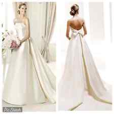 Stunning New Pronovias Manuel Mota “Onil” Silk Wedding Gown! for sale  Shipping to South Africa