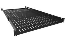 1U, 19” Server Vented Shelf Adjustable Depth Sliding Network Rack Mount Shelves, for sale  Shipping to South Africa