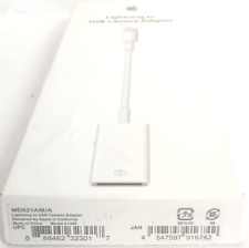 Apple - Adaptador de cámara Lightning a USB - Blanco MD821ZM/A segunda mano  Embacar hacia Argentina
