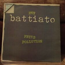 Battiato fetus pollution usato  Correggio