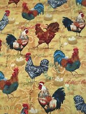 Colorful rooster collage for sale  Port Orchard