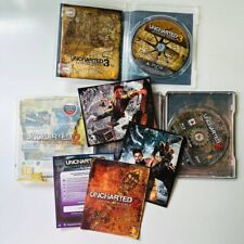 Uncharted 2 e 3 Playstation 3 edição de colecionador russo completo com cartas comprar usado  Enviando para Brazil