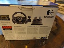 Used, Logitech Driving Force Racing Steering Wheel PS2 /PC Force Feedback   for sale  Shipping to South Africa