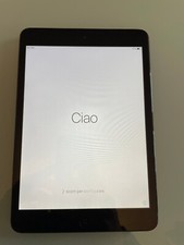 Apple iPad Mini originale model A1455 16 Gb funzionante lieve sfarfallìo display, usato usato  Torino