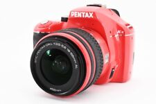Cámara digital réflex PENTAX K-x 12,4 MP roja con lente AL 18-55 mm de JAPÓN segunda mano  Embacar hacia Argentina