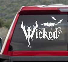 Adesivo de vinil WICKED BATS WITCH para janela carro/caminhão/motocicleta ~ 2223 comprar usado  Enviando para Brazil