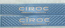 2) CIROC French Vanilla Vodka Rubber Bar Rail Drain Mat 21" x 3.5" Drink Bar Set comprar usado  Enviando para Brazil